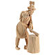 Woodsman with wood mountain pine wood 10 cm s4