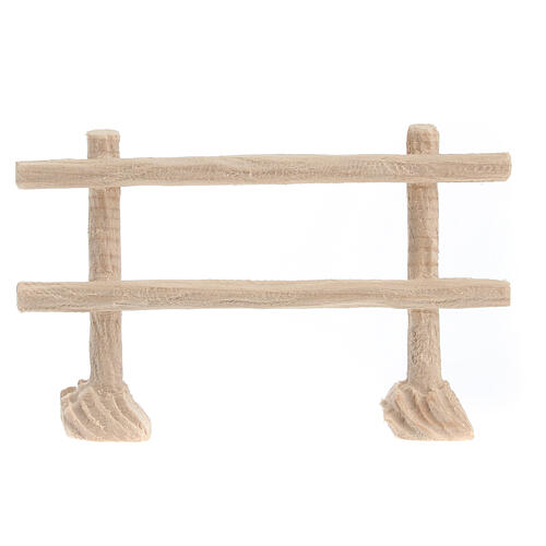 Dziecko patrzące zza płotu do szopki 12cm, drewno naturalne 5