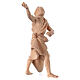 Standing camel driver, Mountain Pine natural wood 10 cm nativity s3