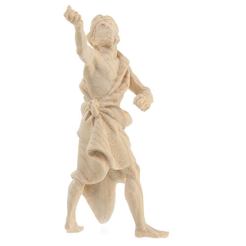 Camel driver for 12 cm Mountain Nativity Scene of natural Swiss pinewood 2