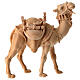 Camel driver with camel for 12 cm Mountain Nativity Scene of natural Swiss pinewood, set of 3 s4