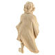 Child carrying lamb for 12 cm Mountain Nativity Scene of natural Swiss pinewood s4