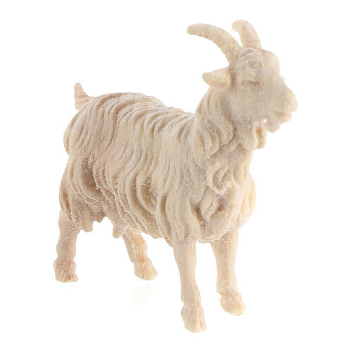 Goat, natural Swiss pinewood character for 10 cm Mountain Nativity Scene 2