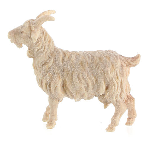 Goat, natural Swiss pinewood character for 10 cm Mountain Nativity Scene 3