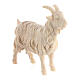 Goat, natural Swiss pinewood character for 10 cm Mountain Nativity Scene s2