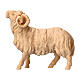 Baran do szopki 12cm z naturalnego drewna s1