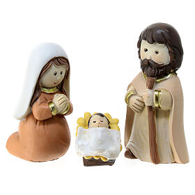 Resin Nativity Scene, baby style, set of 11