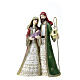 Natività 20x15x5 cm presepe resina colorata s1