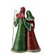 Natività 20x15x5 cm presepe resina colorata s4