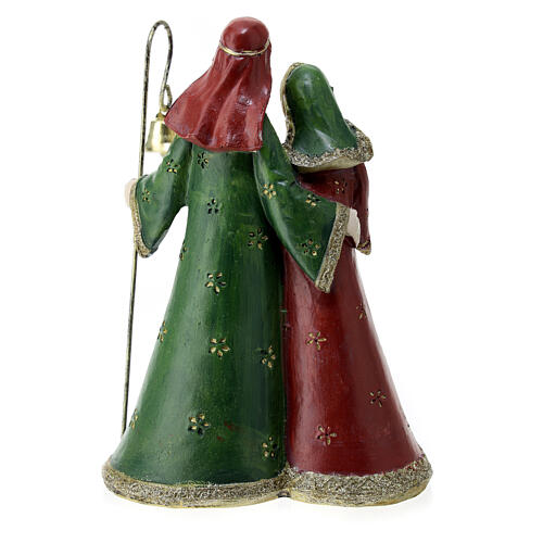 Set Natività e Re Magi 20 cm presepe resina 4