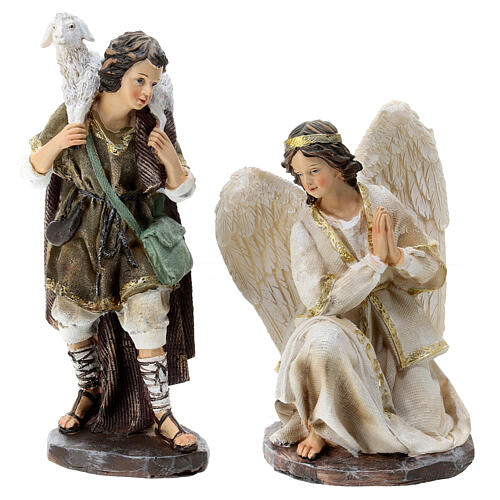 Krippenfigurenset – 11-teilig, Resin und Stoff, für 30 cm Krippe 3