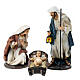Nativity Scene of 30 cm, resin and fabric, set of 11 s2