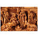 Complete Nativity Scene with music box complete olive wood Bethlehem, 20x30x15 cm s2