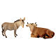 Szopka z drzewa klonowego z Doliny Gardena, Rudolf, 13 elementów, 9 cm s5