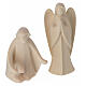 Complete nativity Aram 17 pcs 7 cm natural Valgardena wood s6