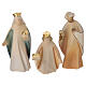 Val Gardena Nativity Scene, 17 painted figurines of 13 cm, "Aram" collection s4