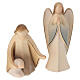 Val Gardena Nativity Scene, 17 painted figurines of 13 cm, "Aram" collection s5