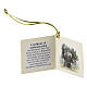 Capanna presepe ulivo 11 personaggi 10 cm angelo gloria traforato 20x25x15 cm s7