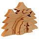 Presepe in legno Val Gardena ad incastro 14x20 cm s4