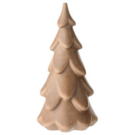 Val Gardena maple wood tree with glossy natural finish