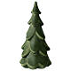Val Gardena maple wood tree with green finish s1