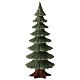Green Fir Tree Maple Wood Val Gardena Green and Brown Finish s1