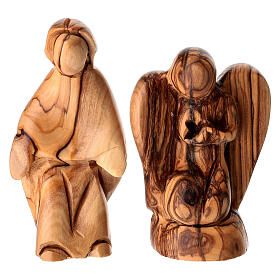 Auferstehung Christi mit Grab, 8-teilig, Olivenholz, Heiliges Land