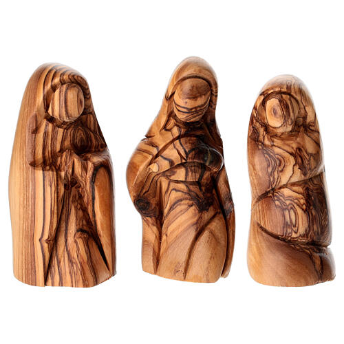 Resurrezione di Cristo con tomba 8 pz legno d'ulivo Terrasanta 3
