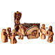 Resurrection of Christ with Tomb, 8 pcs, Olive Wood (Holy Land) s1