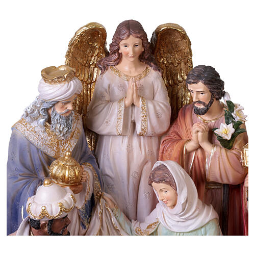 Nativity Scene in resin, 55 cm 5