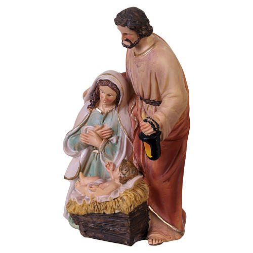Holy Family figurine 20 cm in resin 3