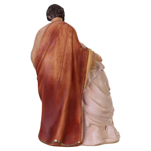 Holy Family figurine 20 cm in resin 4