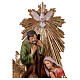 Estatua para belenes Natividad y Espíritu Santo de resina 35x20x15 cm s4