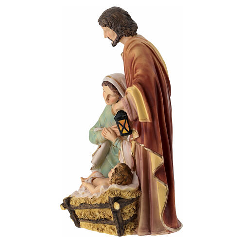 Natividade 35 cm em resina estátua da Sagrada Família 3