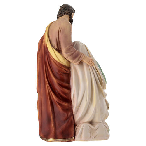 Nativity Holy Family statue 35 cm in resin 4