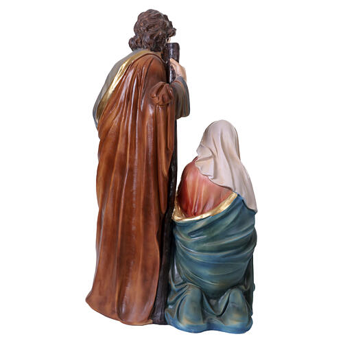 Resin Nativity with Holy Family statue, 80 cm 11