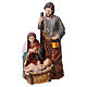 Presepe in resina con statuetta Natività 80 cm  s1