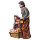 Presepe in resina con statuetta Natività 80 cm  s9
