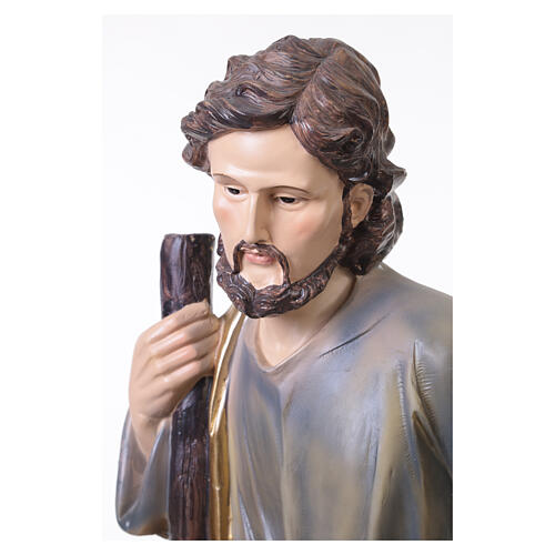 Presépio em resina com estátua da Natividade 80 cm 7