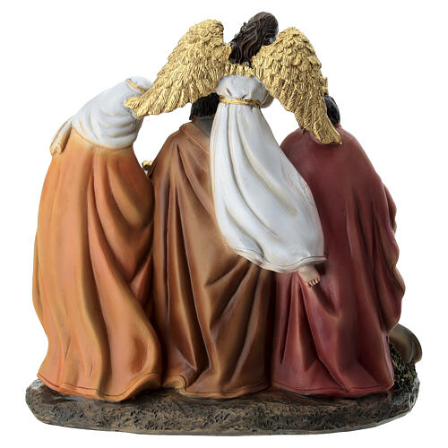 Estatua Natividad completa de resina 15x15x7 cm 5