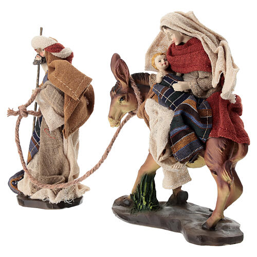 Flight into Egypt for 15 cm resin Easter Creche 5