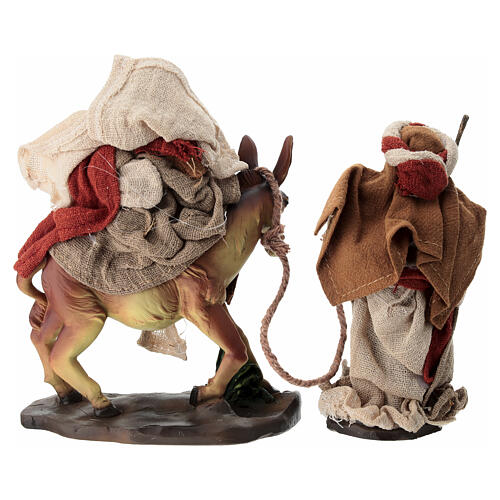 Fuga in Egitto resina 15 cm presepe pasquale 6