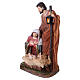 Sainte Famille en résine pour crèche 120 cm s9
