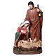 Statua della Sacra Famiglia in resina presepe 120cm s1
