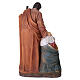 Statua della Sacra Famiglia in resina presepe 120cm s20