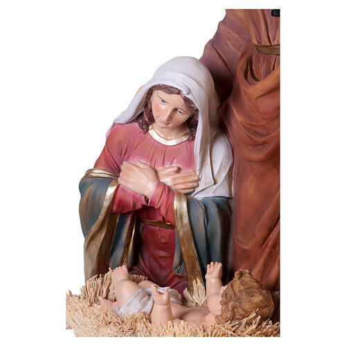 Figura Świętej Rodziny z żywicy do szopki, 120 cm 11