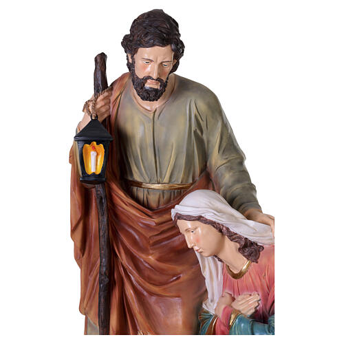 Resin Nativity with Holy Family statue, 150 cm 11