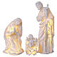 Representación de la Natividad con iluminación 55 cm s1