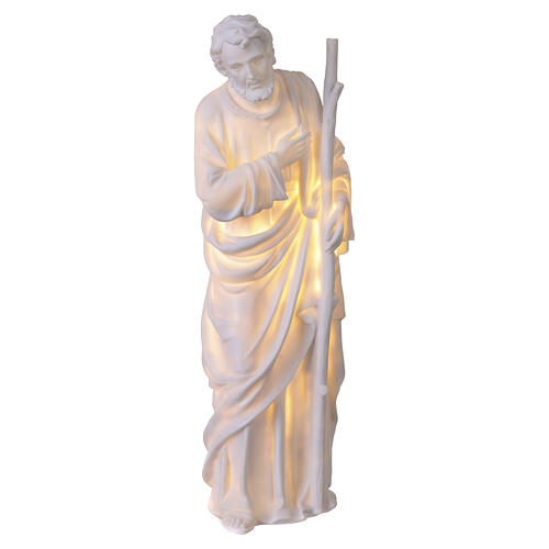 Nativity Holy Family with lighting, 55 cm 8