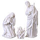 Nativity Holy Family with lighting, 55 cm s7